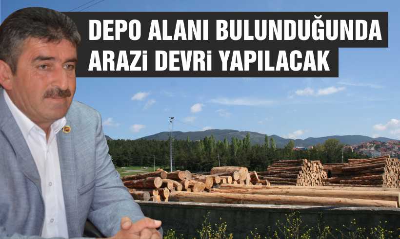 DEPO ALANI BULUNDUĞUNDA ARAZİ DEVRİ YAPILACAK