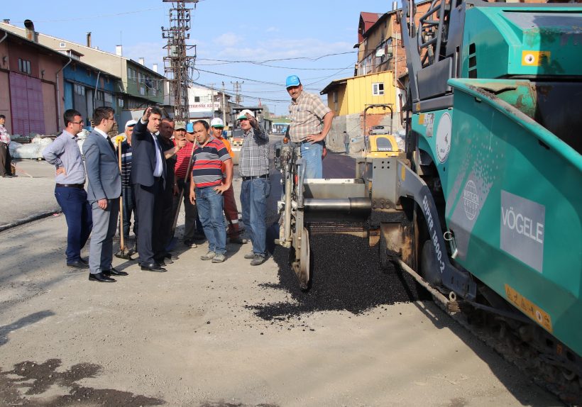 4 yılda 100.000 ton sıcak asfalt