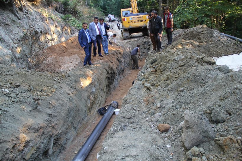 İller Bankası Ankara Bölge Müdürü Keçeli İçme Suyu Projesini inceledi