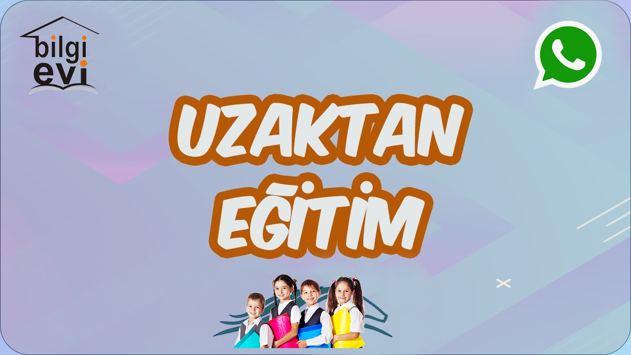 BİLGİEVİ ARTIK UZAKTAN EĞİTECEK