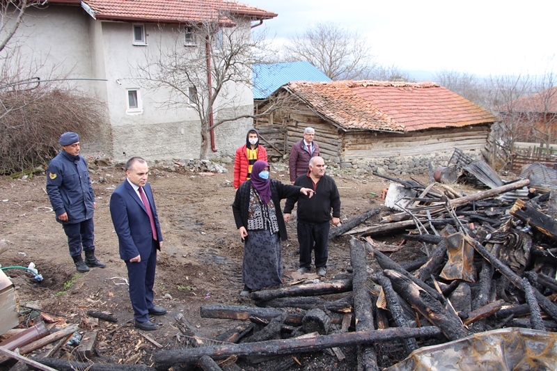 YANGINDA EVİNDEN OLAN FATMA TEYZE’NİN YARALARI SARILACAK