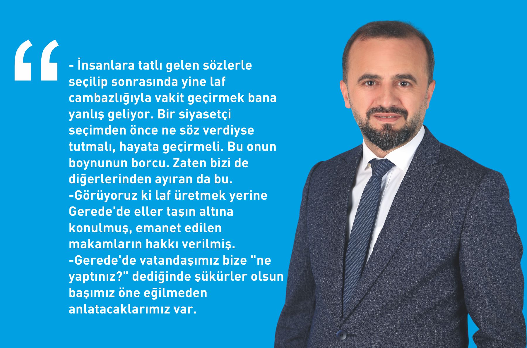 “BİZ CAMBAZLIK YAPAMIYORUZ!”