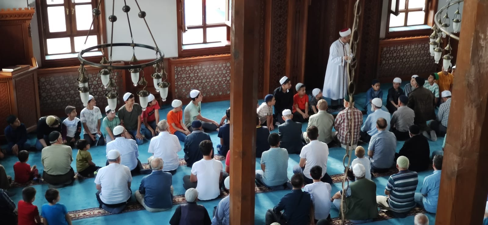 Yıldırım Bayezid Cami Yaz Kur’an Kursu’ndan muhteşem kapanış