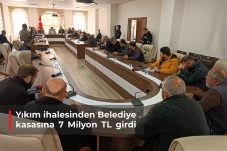 Yıkım ihalesinden Belediye kasasına 7 Milyon TL girdi