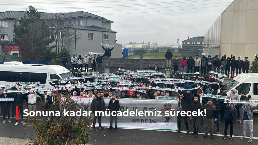 Sonuna kadar mücadelemiz sürecek!