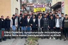 Ülkü Ocakları, uyuşturucuyla mücadeleye daha fazla mesai harcayacaklarını açıkladı