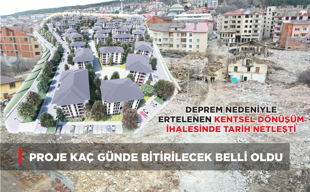 PROJE KAÇ GÜNDE BİTİRİLECEK BELLİ OLDU