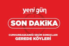 CUMHURBAŞKANIĞI SEÇİM SONUÇLARI GEREDE KÖYLERİ