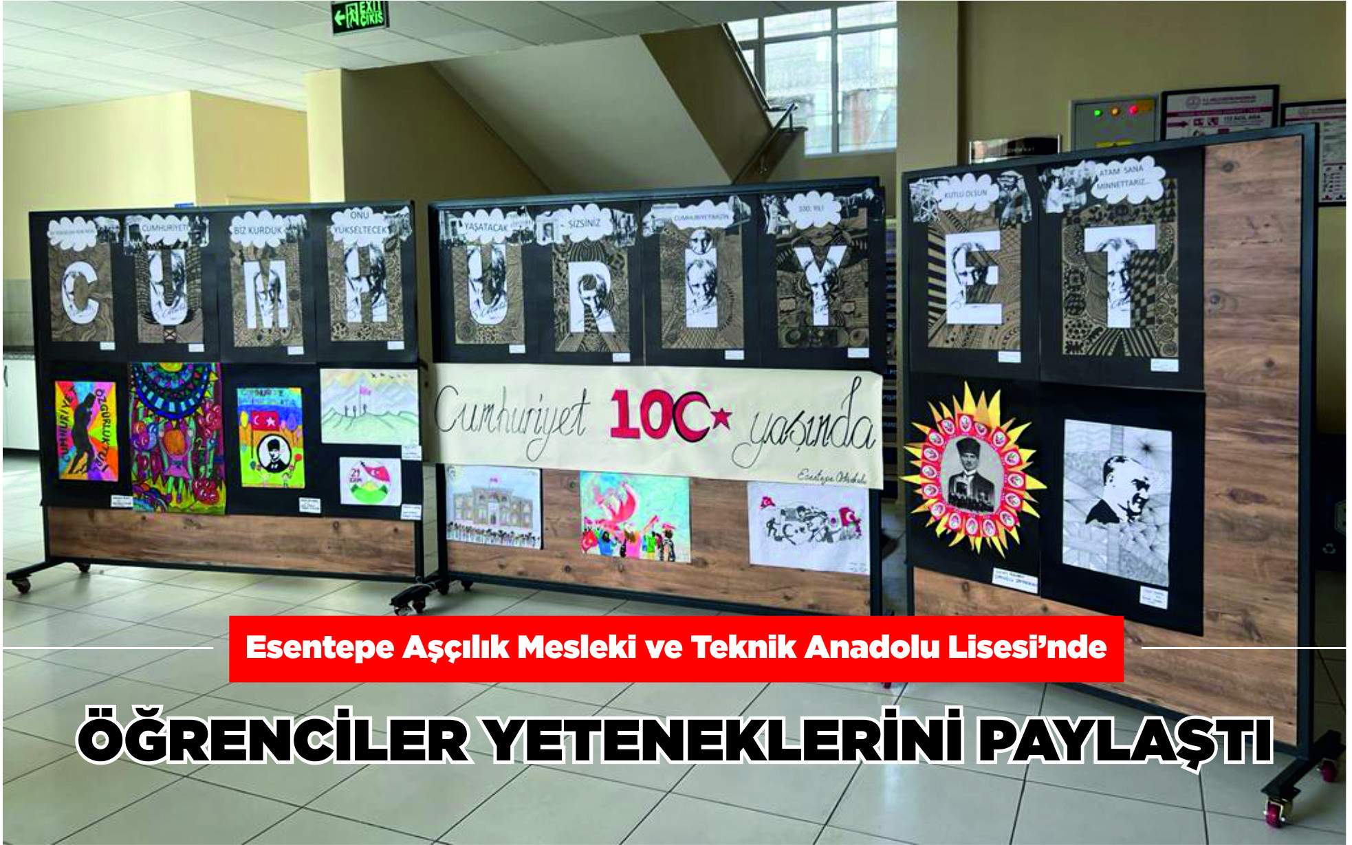 ÖĞRENCİLER YETENEKLERİNİ PAYLAŞTI