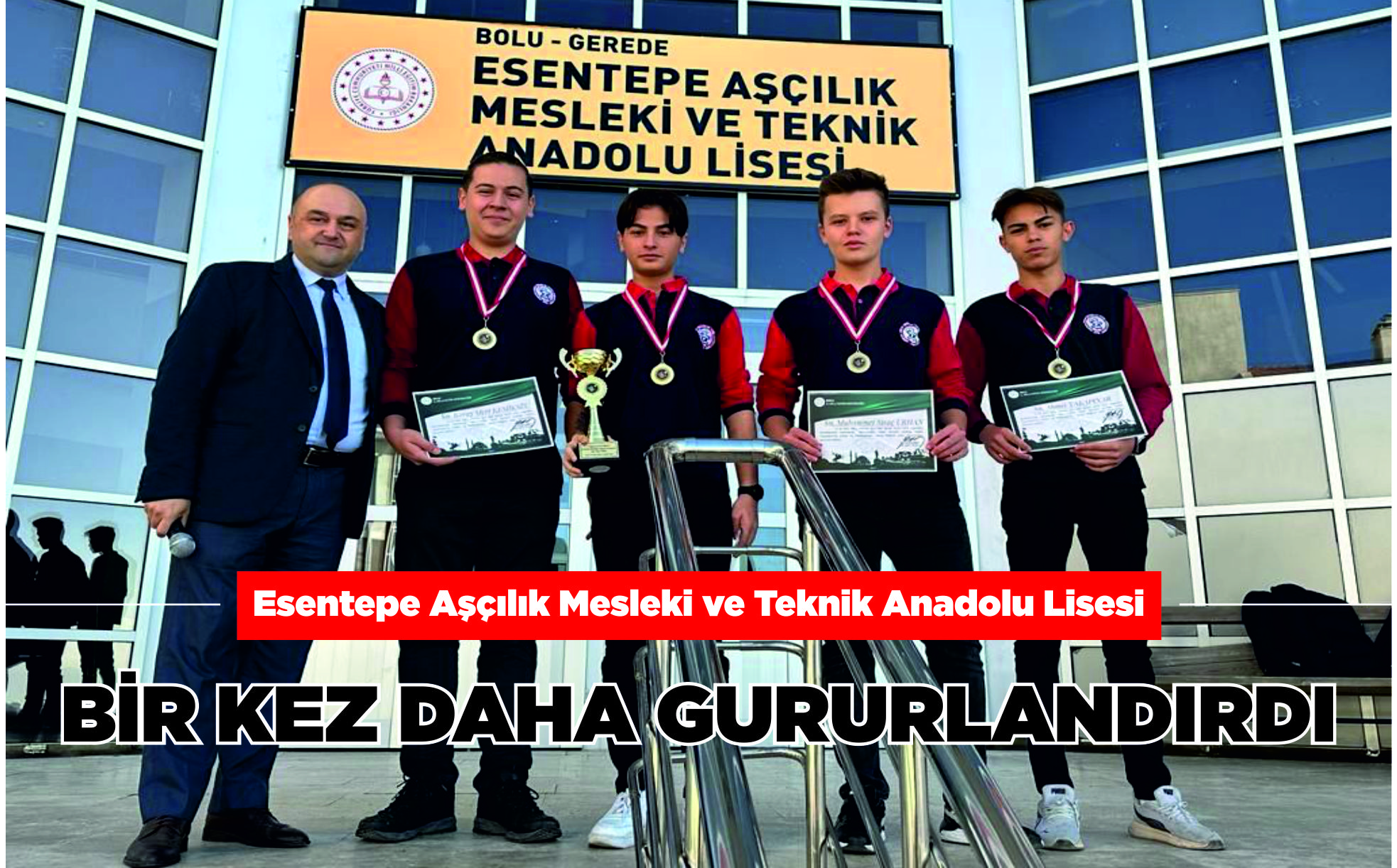 BİR KEZ DAHA GURURLANDIRDI…