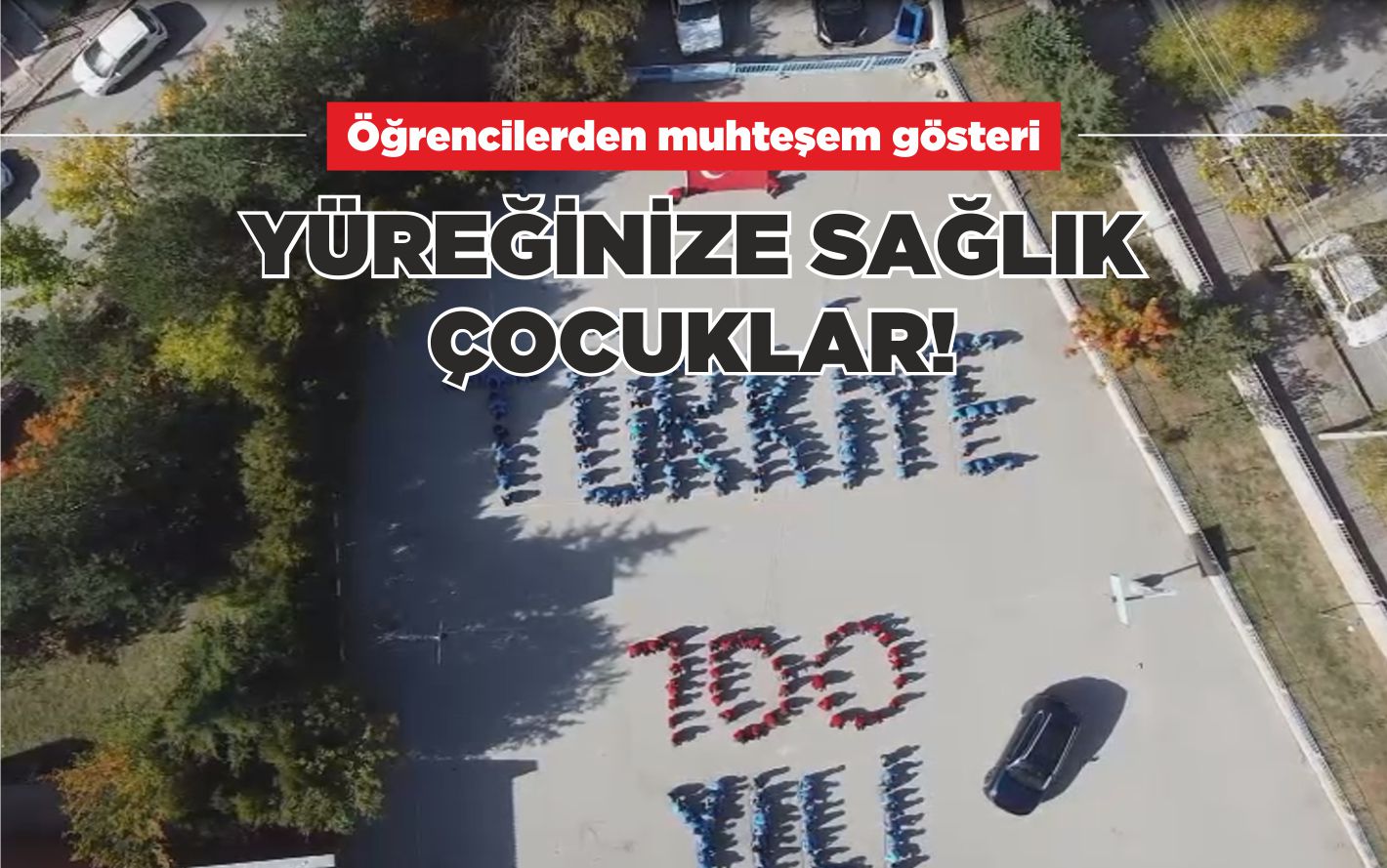 YÜREĞİNİZE SAĞLIK ÇOCUKLAR!