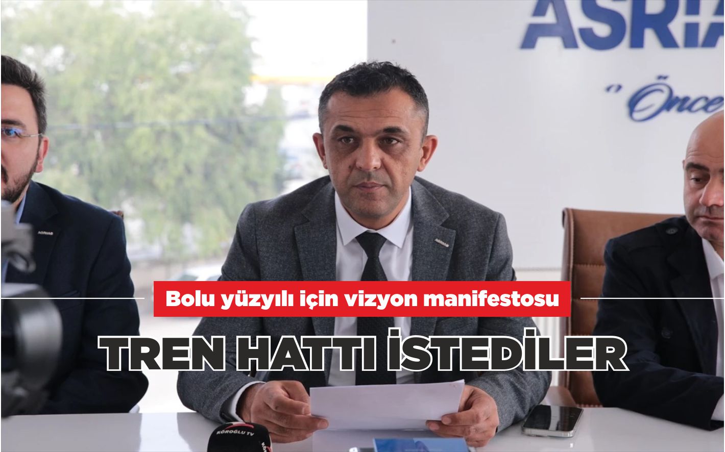 TREN HATTI İSTEDİLER