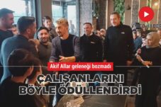 GENÇ İŞADAMI ÇALIŞANLARINI BÖYLE ÖDÜLLENDİRDİ