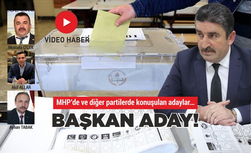 BAŞKAN ADAY!