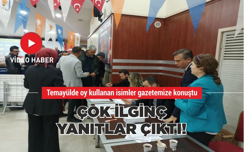 TEMAYÜLDEN KİM ÇIKTI?