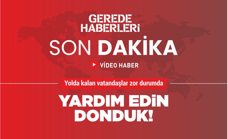 YARDIM EDİN DONDUK! 