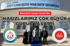 HAFIZLARIMIZ ÇOK BÜYÜK GURUR YAŞATTI