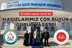 HAFIZLARIMIZ ÇOK BÜYÜK GURUR YAŞATTI