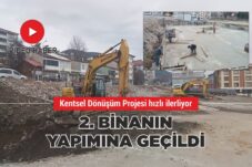 2. BİNANIN YAPIMINA GEÇİLDİ