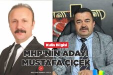 MHP’NİN ADAYI MUSTAFA ÇİÇEK!