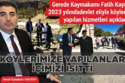 KÖYLERİMİZE YAPILANLAR İÇİMİZİ ISITTI