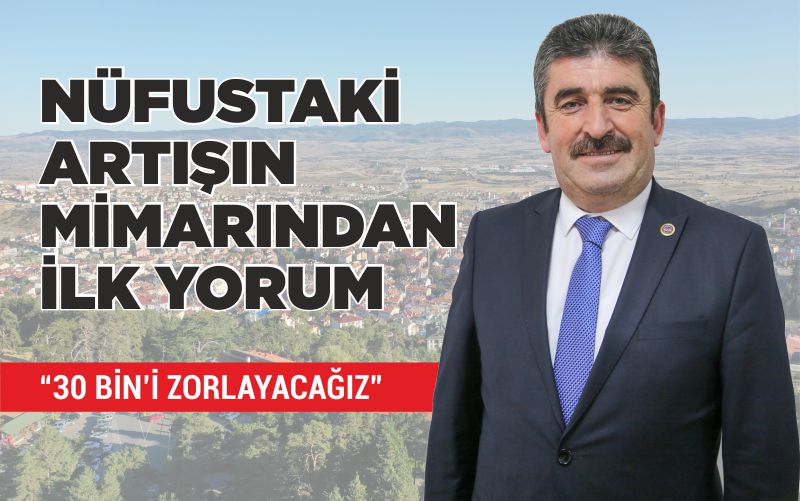 NÜFUSTAKİ ARTIŞIN MİMARINDAN İLK YORUM