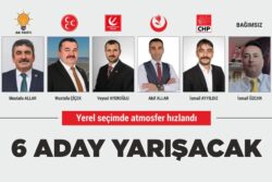 6 ADAY YARIŞACAK