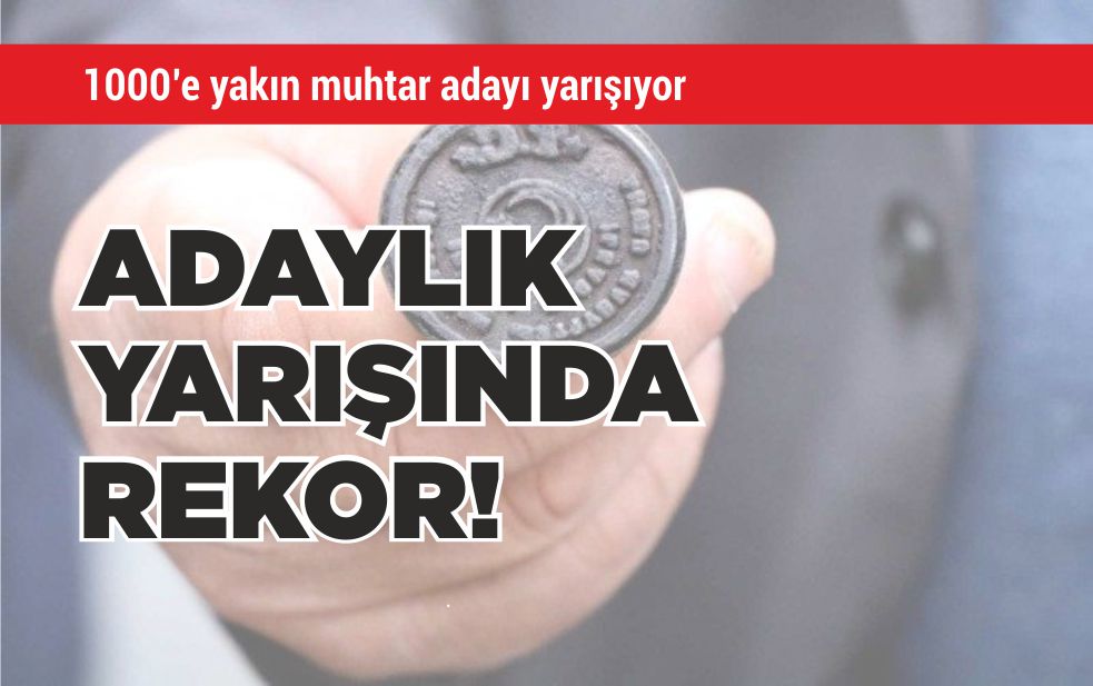 ADAYLIK YARIŞINDA REKOR!