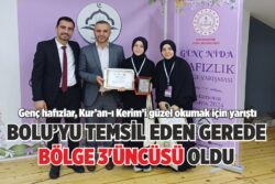 GEREDE BÖLGE 3’ÜNCÜSÜ OLDU