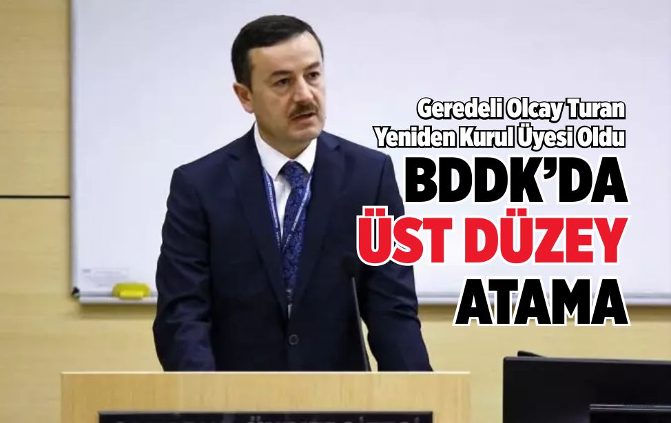 BDDK’DA ÜST DÜZEY ATAMA
