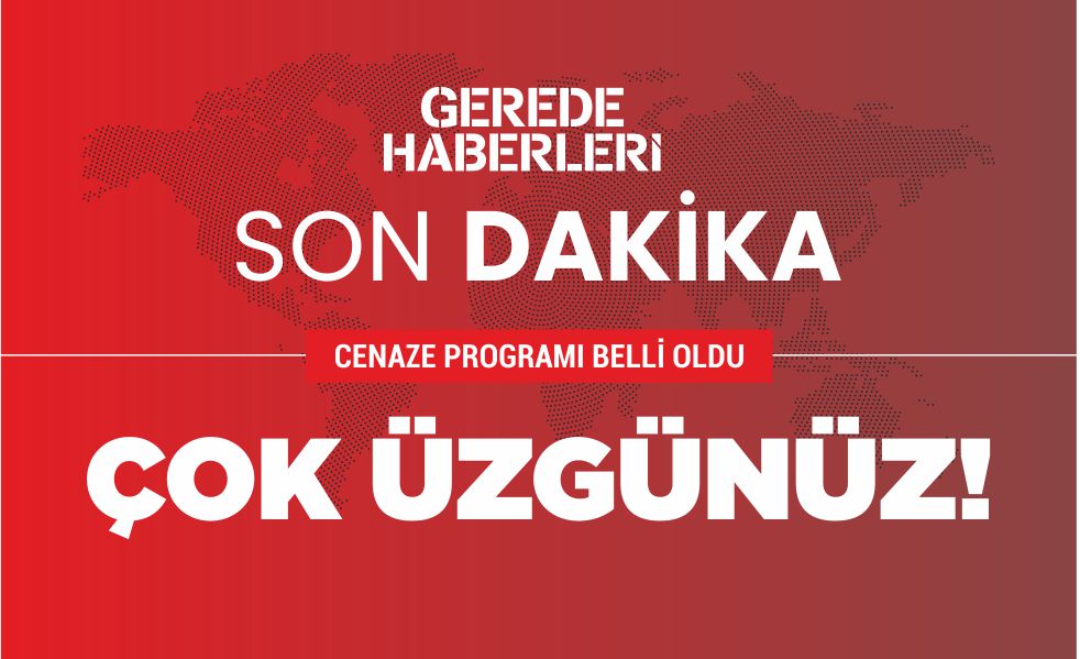 ÇOK ÜZGÜNÜZ!