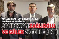 SANDIKTAN ZAĞLIOĞLU VE GÜLER ZAFERLE ÇIKTI