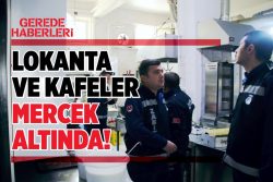 LOKANTA VE KAFELER MERCEK ALTINDA!