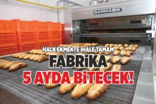 FABRİKA 5 AYDA BİTECEK!