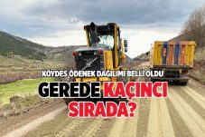 KÖYDES ÖDENEK DAĞILIMI BELLİ OLDU